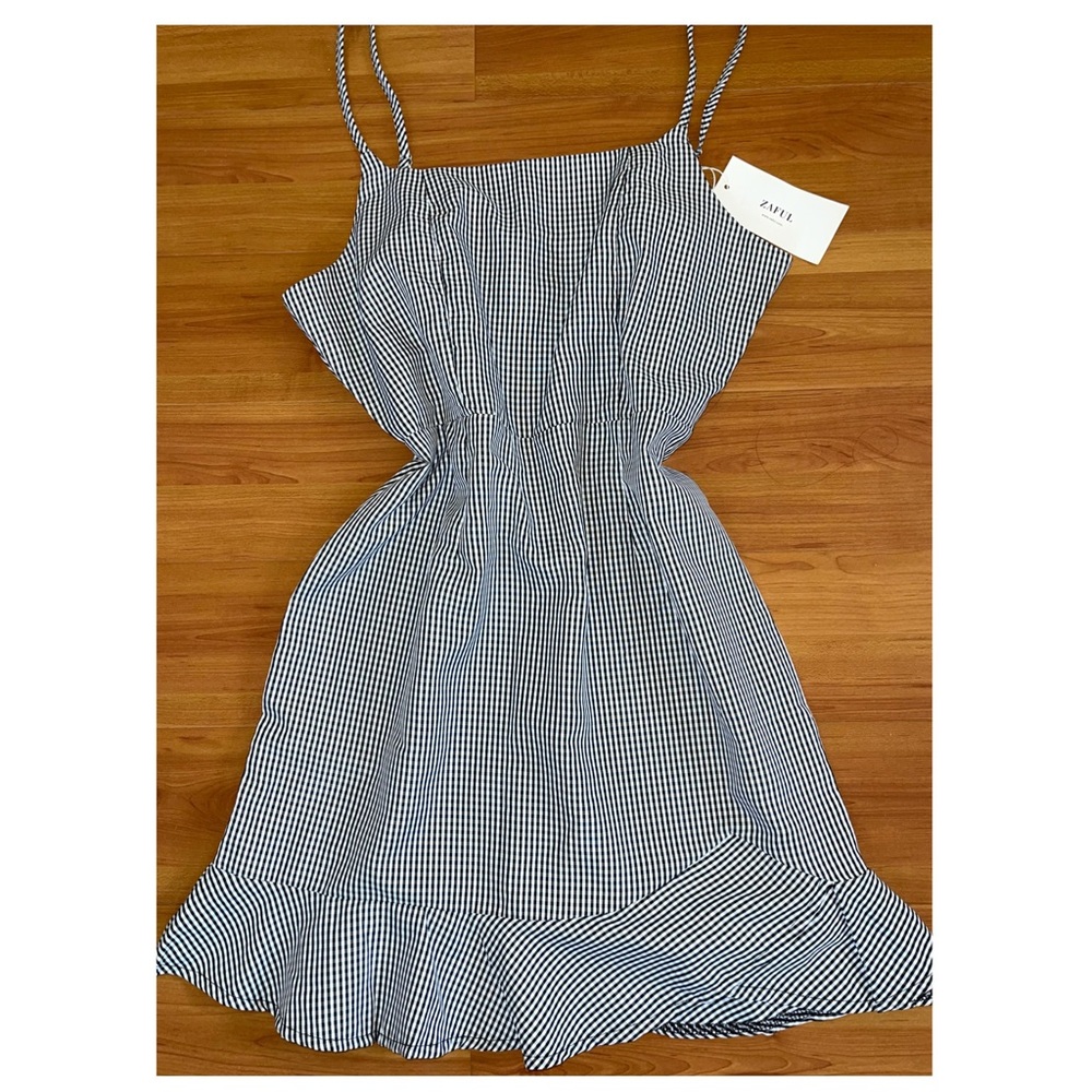 B&W Plaid Dress 🤍🖤